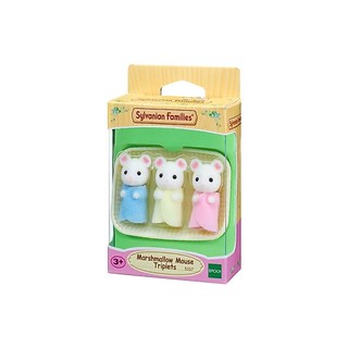 Sylvanian Families Trigêmeos Ratos Marshmallow Epoch 5337