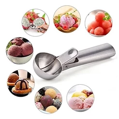 DAGUAN Colher de Sorvete Inox Com Ejetor Manual/PRONTA ENTREGA