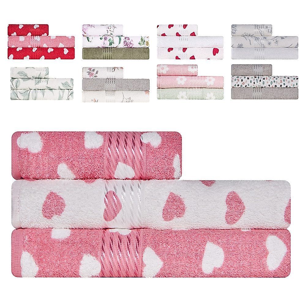 Kit Toalha 3 Peças Banho + Rosto 100% Algodão Felpudo Prisma Döhler BF Casa