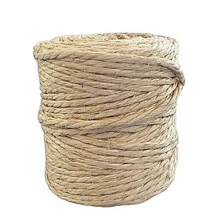 Corda de Sisal 6mm - 67 Mts Para Artesanato em Geral Arranhador de Gato