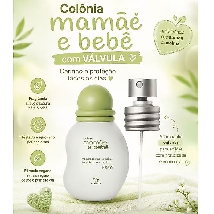 Natura mamãe e bebê com válvula