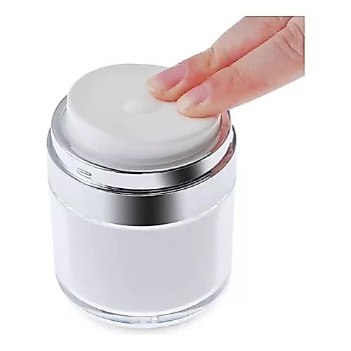 Kit 2 Frascos Pressão 60ml – Embalagem Recarregável para Creme e Gel