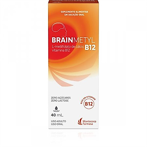 Mantecorp Brainmetyl Suplemento Alimentar B12 Uso Oral - 40ml