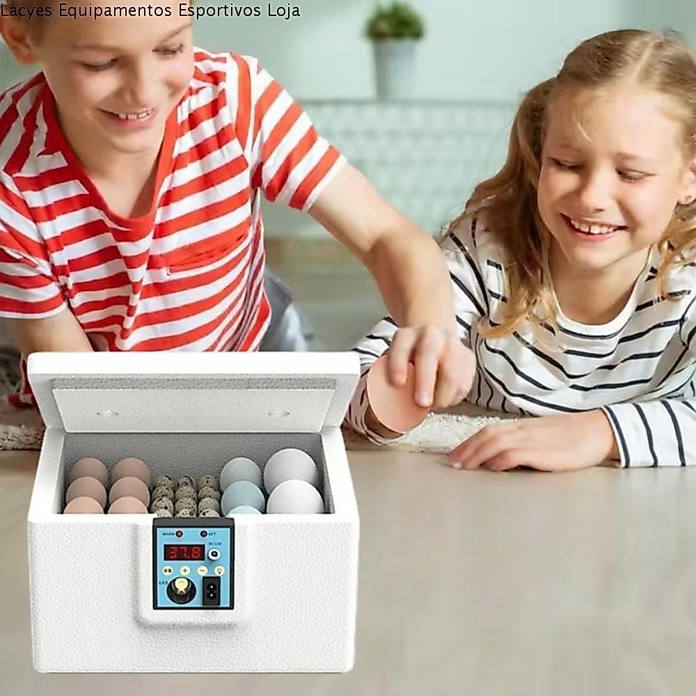 Incubadora Inteligente De Aves LACYES , Controle De Temperatura Com Display Digital 10/15PCS De Ovos Para Viveiro De Águ