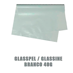 Papel Glassine (Papel Manteiga) 40gr 50x70 - Branco 4000