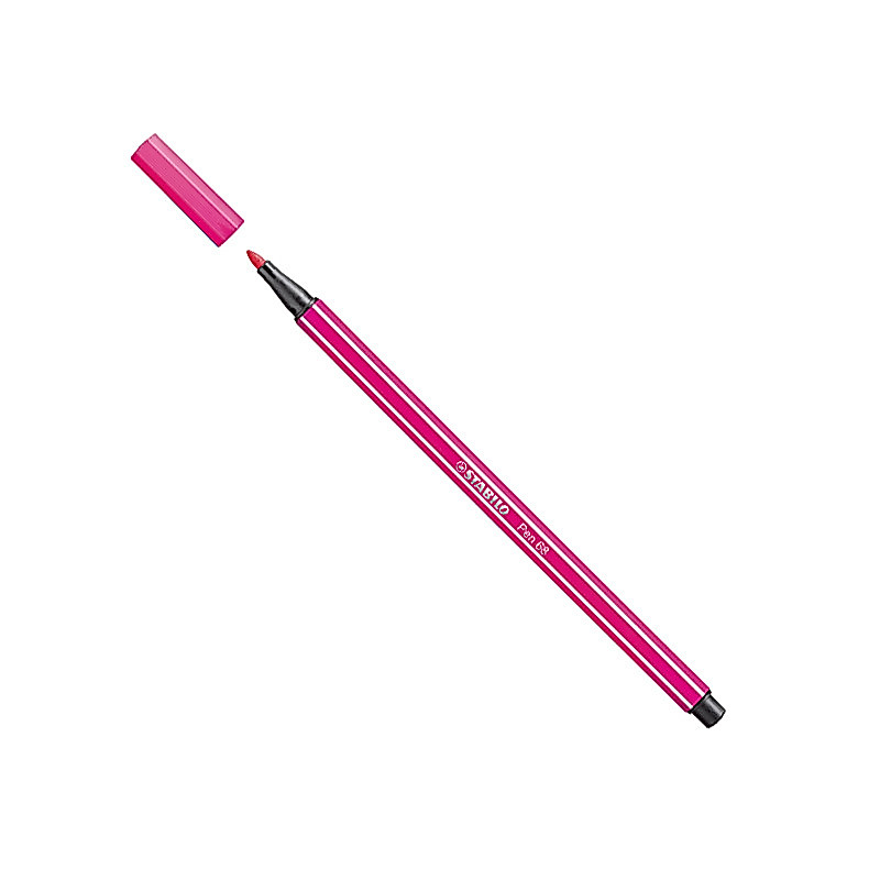 Caneta hidrográfica Ponta Sintética 68/56 Rosa Stabilo