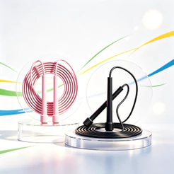 Professional Adjustable PVC Jump Rope 280cm Sports Fitness Skipping Rope