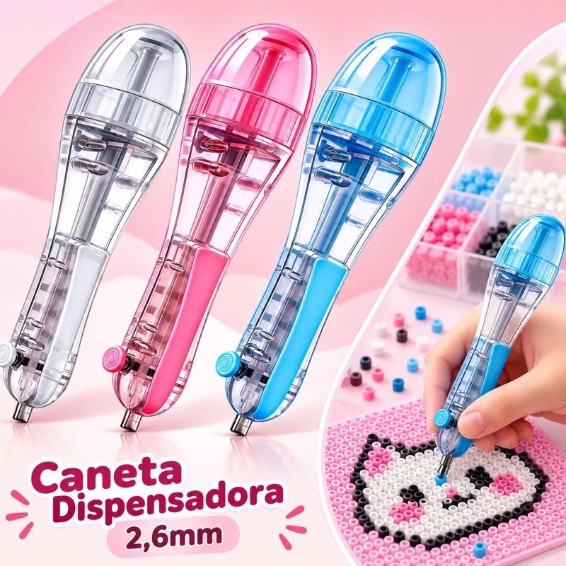 Caneta De Hama Beads DispenserMicangas 2,6mm Alta Precisao
