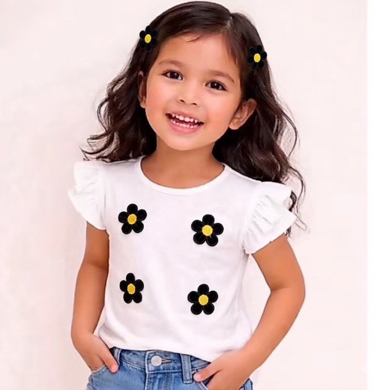 blusinhas infantile ,com florcinha 3D bem lindas,tods os tamnahos disponibles 4,6,8,10,12