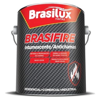 Tinta Antichama Brasifire Brasilux Base Água Branca 3,6L