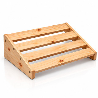 Pedalboard Guitarra e Baixo Universal Em Madeira Para Pedais