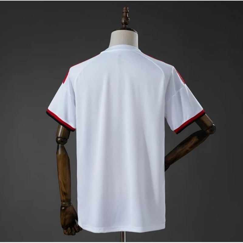 Camisa esportiva fan time preto e vermelho RJ