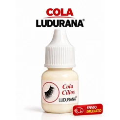 Cola para Cílios Ludurana Profissional Secagem Rápida Alta Fixação Não Irrita Pronta Entrega