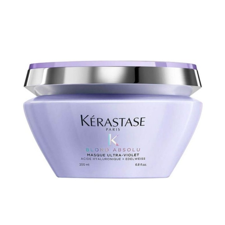 Máscara de Tratamento Kérastase Blond Absolu Ultra-Violet · 200ml / Cicaplasme Sérum…
