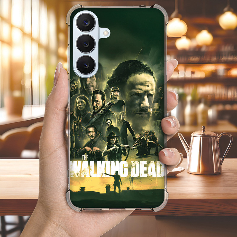 Capa Capinha GALAXY A26 A25 A24 A23 A22 A21S A20S A20 A17 A16 Anti-impacto Personalizada serie WALKING dead (4146)