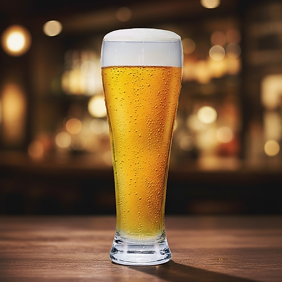 Copo Para Cerveja Weiss G, Copos De Vidro Para Chopp e Cerveja, 675ml - Ruvolo
