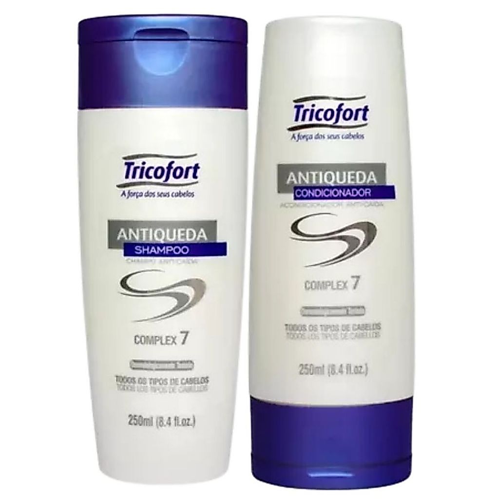 Kit Tricofort Antiqueda Shampoo e Condicionador 250ml Original!