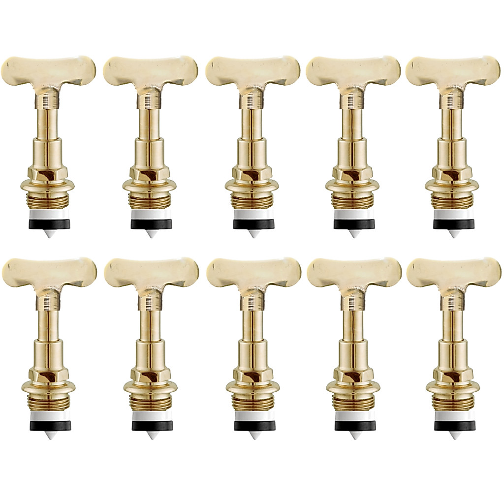 10 Reparo para Torneiras e Registro de Pressão Chuveiro - Vedante Amarelo Universal