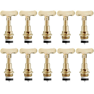 10 Reparo para Torneiras e Registro de Pressão Chuveiro - Vedante Amarelo Universal