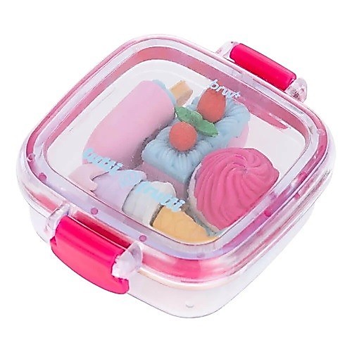 Borracha com marmitinha Tutti Frutti c/04 unid BO2100 Brw