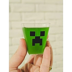 Kit 20 Adesivos Minecraft Em Vinil 8cm - Decoração Garrafas Copos