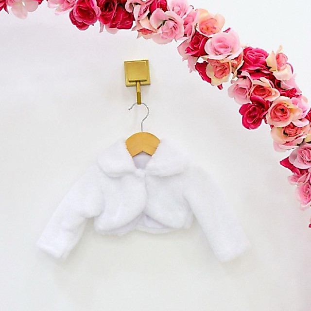 Bolero Festa Infantil Bebê Menina Quentinho Inverno ENVIO IMEDIATO