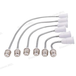 Conversores Flexíveis De Base De Lâmpada LED E27 Para E27 Conector De Tomada Extensão Do…
