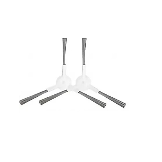 Kit 2 Escova Lateral Compatível Robô Aspirador Xiaomi s40c/e1