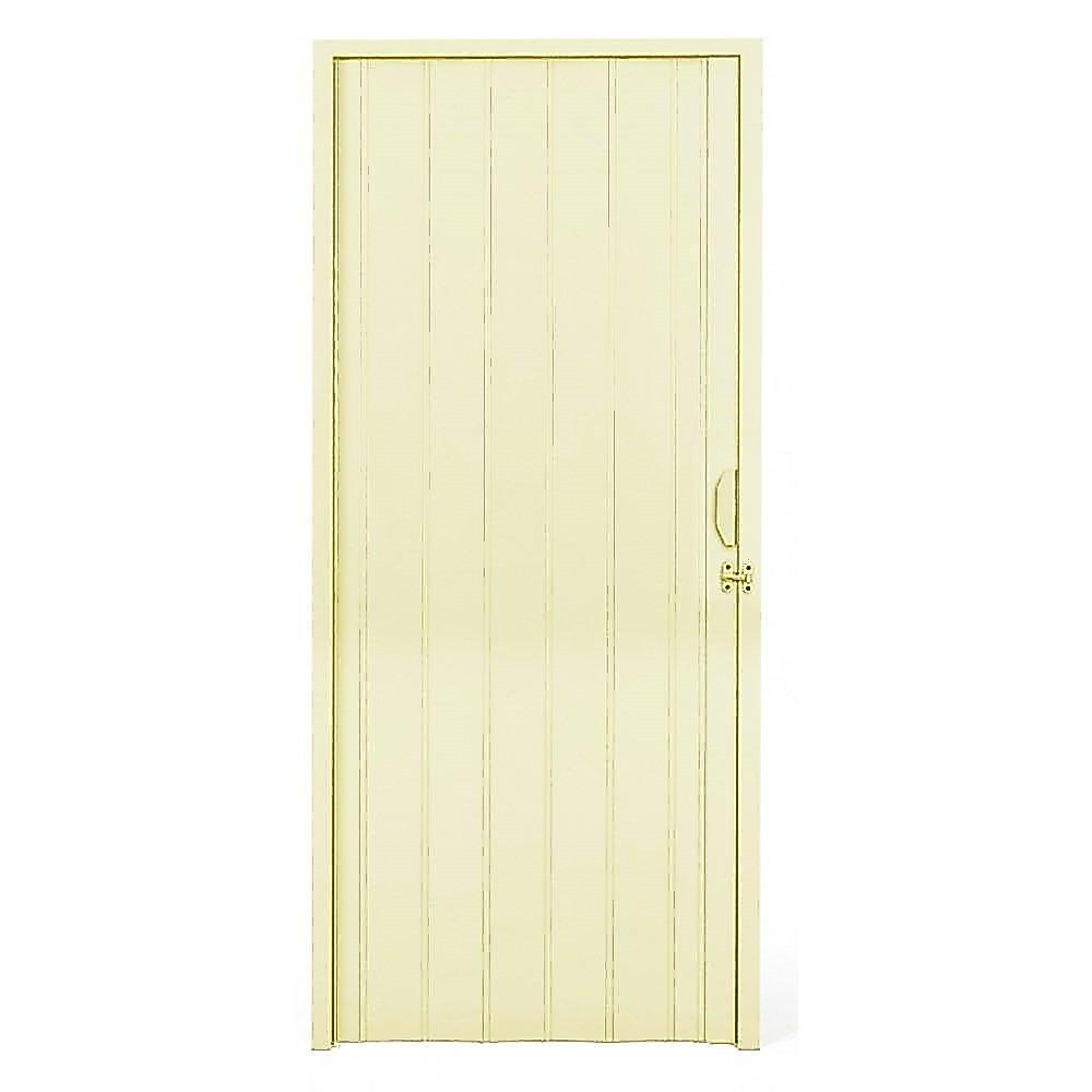 Porta Sanfonada PVC Plastilit 0,70x2,10m Bege