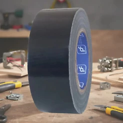 Fita Silver Tape Multiuso Preta 48x50 Metros - 1 Rolo Alta Resistência