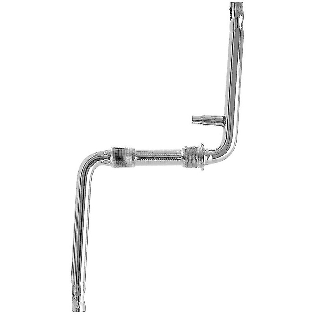 Pedivela Bicicleta Em Aço Resistente Ultra Bikes Monobloco 140 Mm Preto Cromado