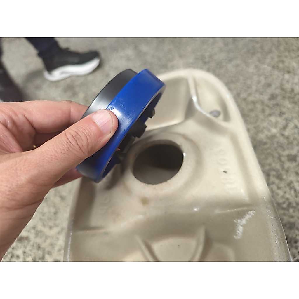 Anel vedação para vaso sanitário com guia — imagem 2 de 2