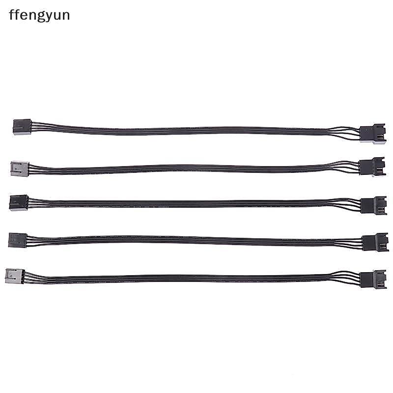 FFE 5 Pcs 4Pin PWM CPU Ventilador Fio Conector Adaptador Extensão De Computador Cabo De Alimentação Acessórios De Substi