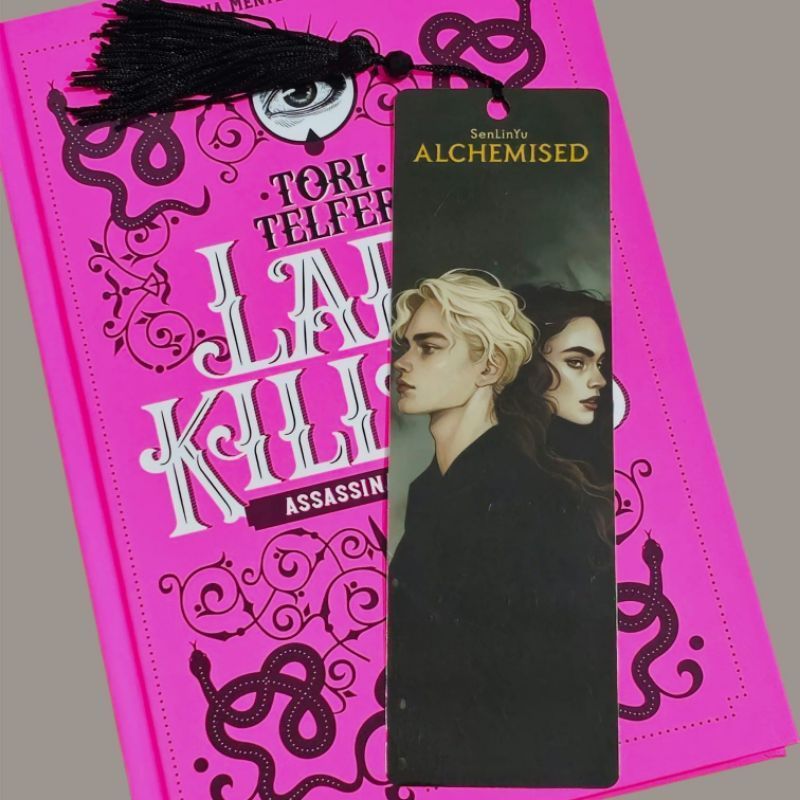 Marca paginas Alchemised Manacled Dramione com tassel - Plastificado