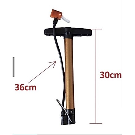 Bomba De Ar Encher Pneu Bike Bicicleta, Bola Balão Forte