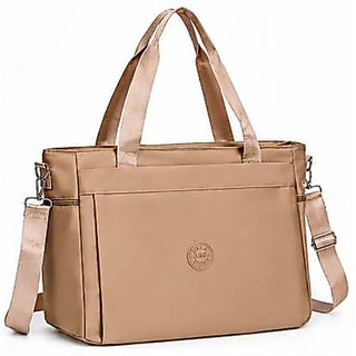 Bolsa Tote Feminina Em Nylon Premium Impermeável Com Alças Reforçadas E Compartimentos Organizadores