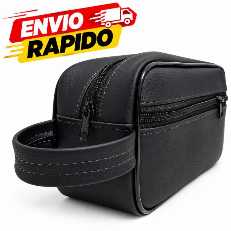 Necessaire Bolsa Organizadora Unissex para Viagem Higiene Pessoal Multiuso com Zíper
