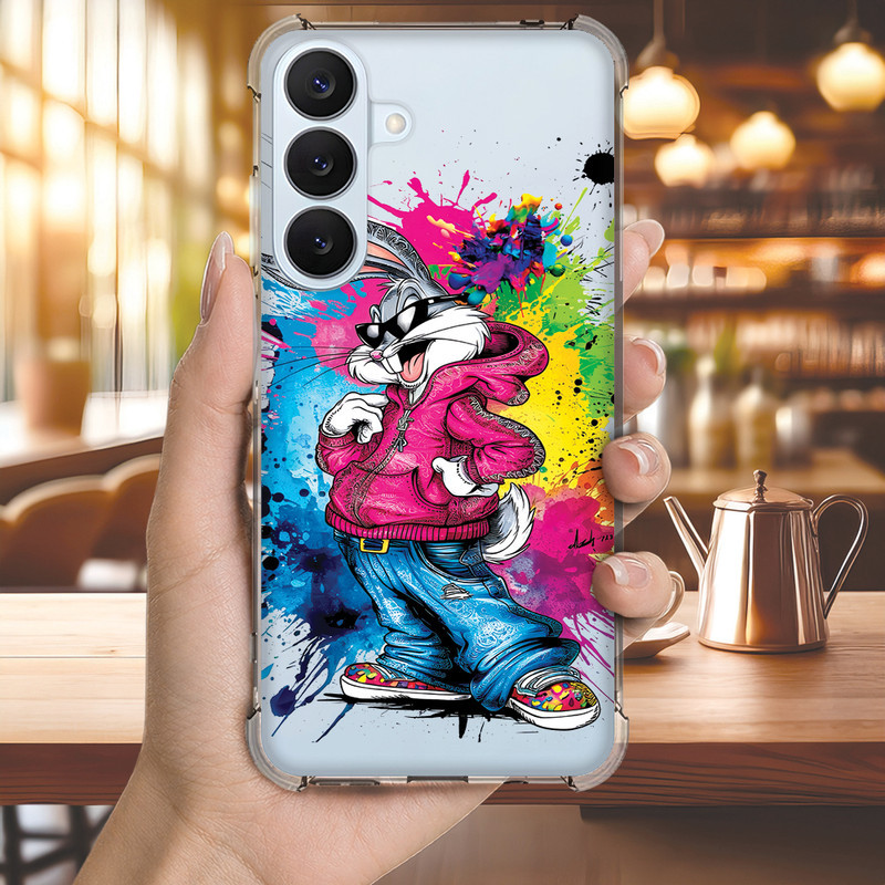 Capa Capinha GALAXY A20 A16 A15 A14 A13 A12 A11 A10 A05 Anti-impacto Personalizada desenho PERNALONGA 3417