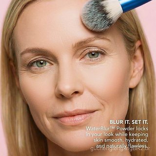 Pó fixador internacional para maquiagem diária, natural, leve, respirável, controlador de oleosidade, de lon