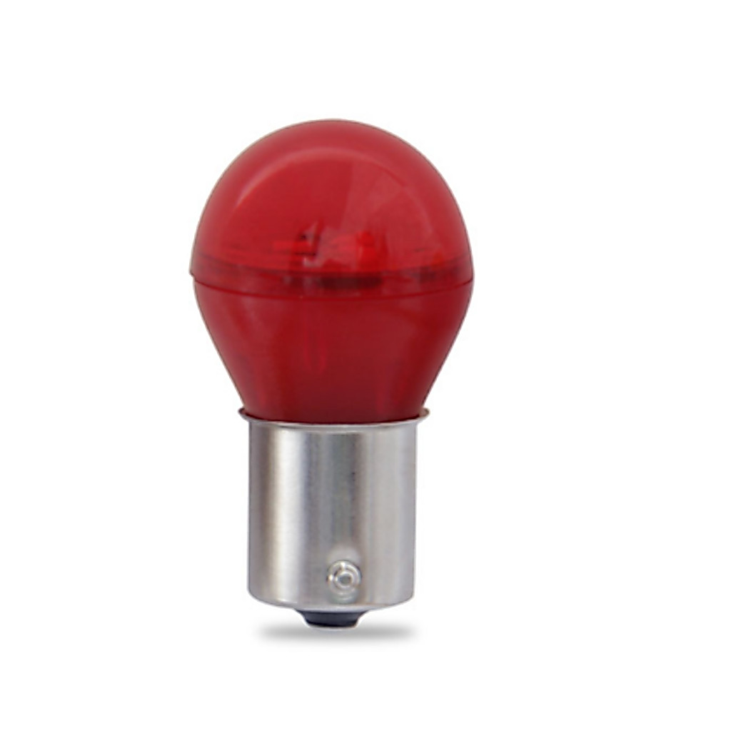 Lâmpada LED 1034 12V 3W 2 Polos - Vermelho