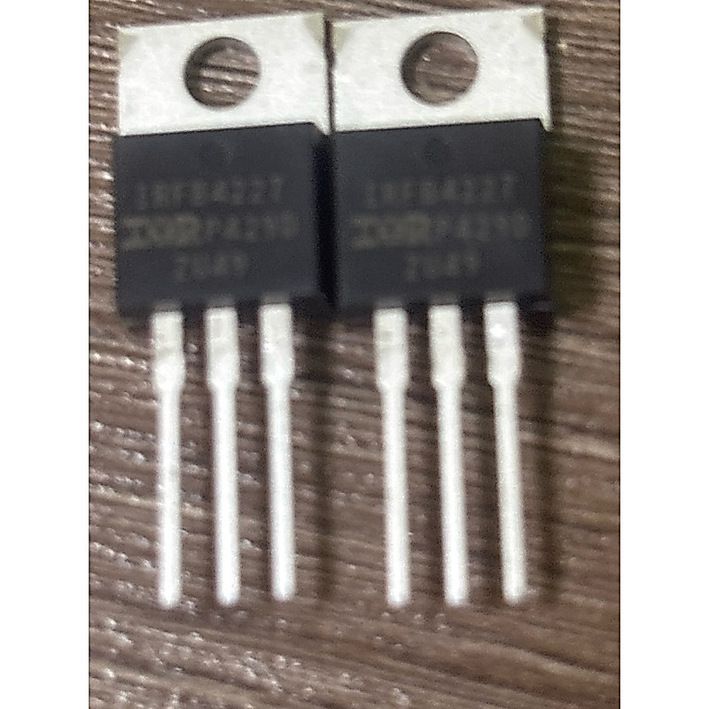 irfb4227 - kit c/ 02pcs MOSFET de potência HEXFET de canal N robustoEle suporta até 200 V e uma corrente de dreno contín