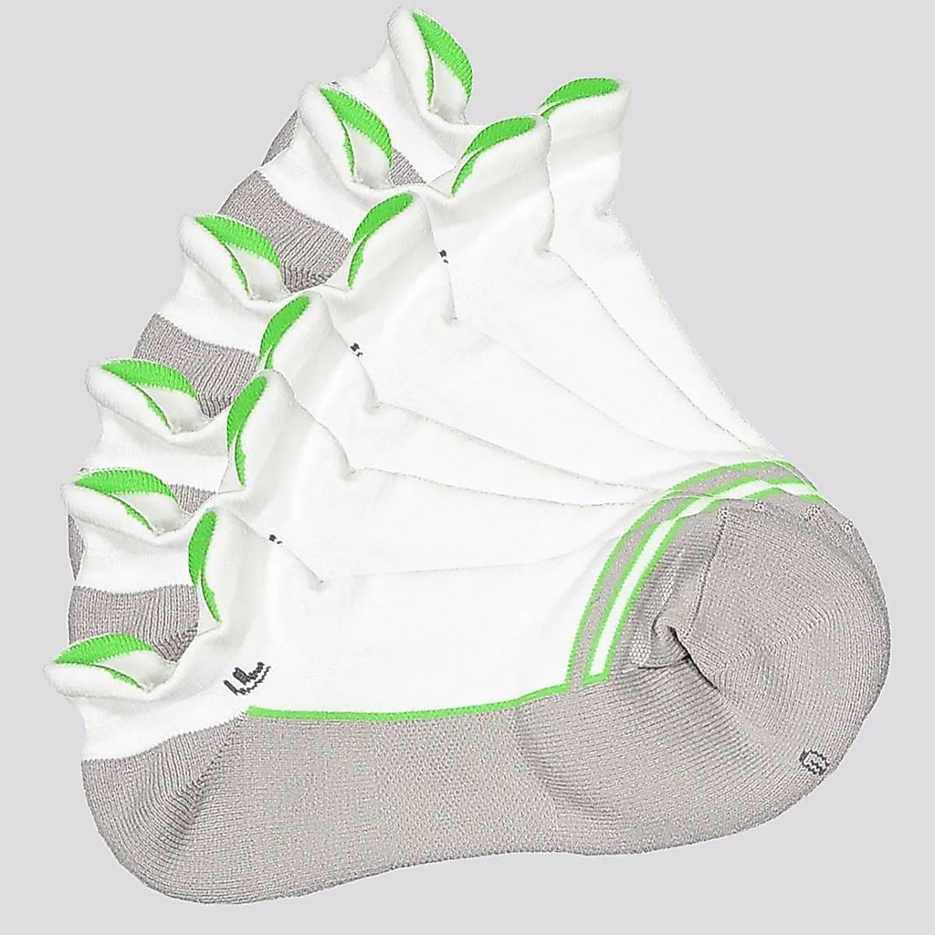 Kit 6 Meias Lupo Fitness Branca