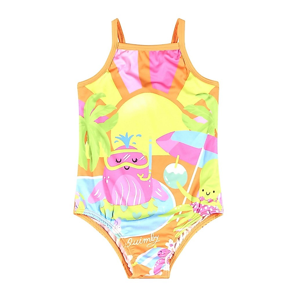 Maiô Infantil Estampado em Malha FPS +50 Quimby