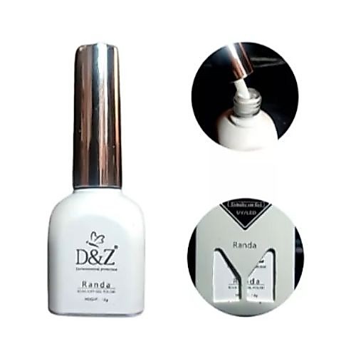 Esmalte em Gel Renda Luxo 12g - D&Z