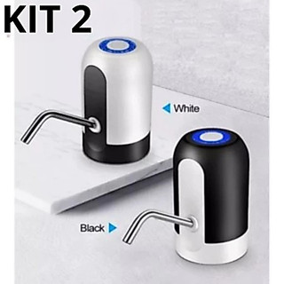 kit 2 Bomba Automática Para Garrafão Bebedouros - Recarregável Usb