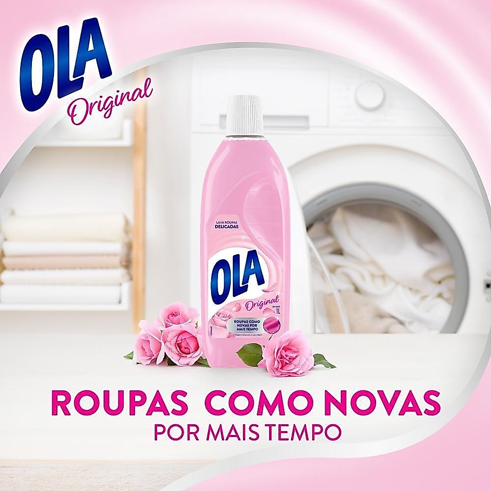 Sabão Líquido Ola Original para Roupas Finas e Delicadas 3,8L · foto 2