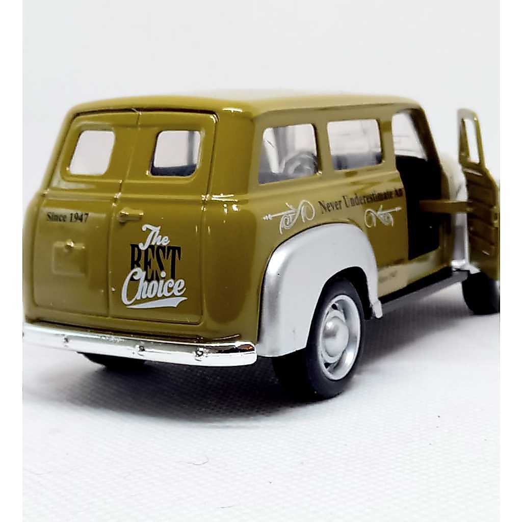 Miniatura Chevrolet Suburban 1950 1:36 metal Diecast colecionável — imagem 2 de 2