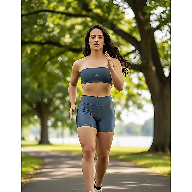 Top Faixa Legbox Original Feminino Tomara Que Caia Treino Academia Fitness Treino Corrida Ginastica · foto 2