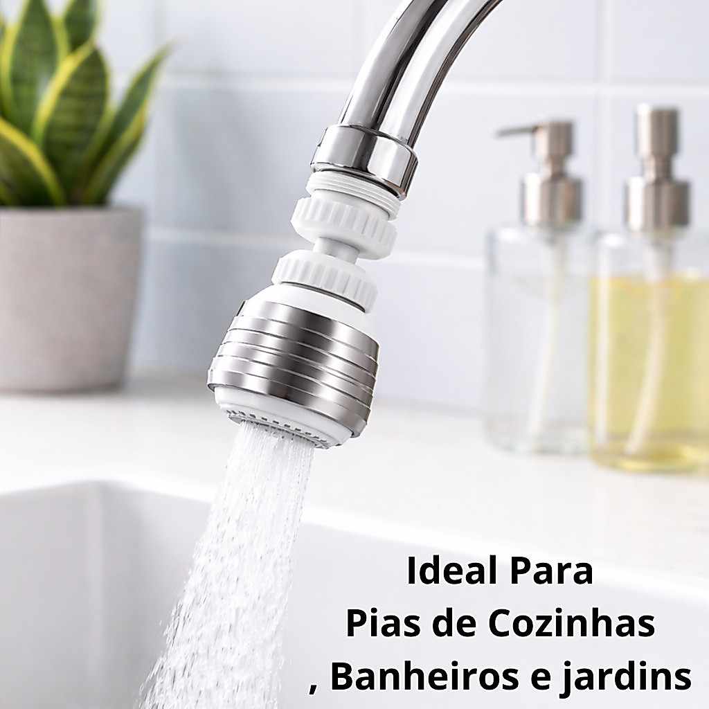 Redutor De Pressão Vazão Economizador de Água,Torneira Cozinha, Banheiro e Jardim · foto 2