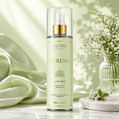 Body Splash Altiré Serene 200ml Perfume Corporal Original Longa Duração Fragrância Feminina